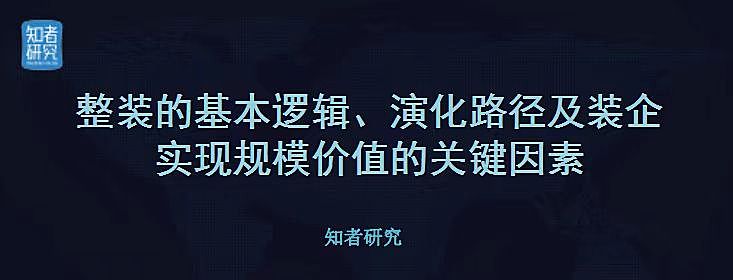 整装的基本逻辑、演化路径及装企实现规模价值的关键因素